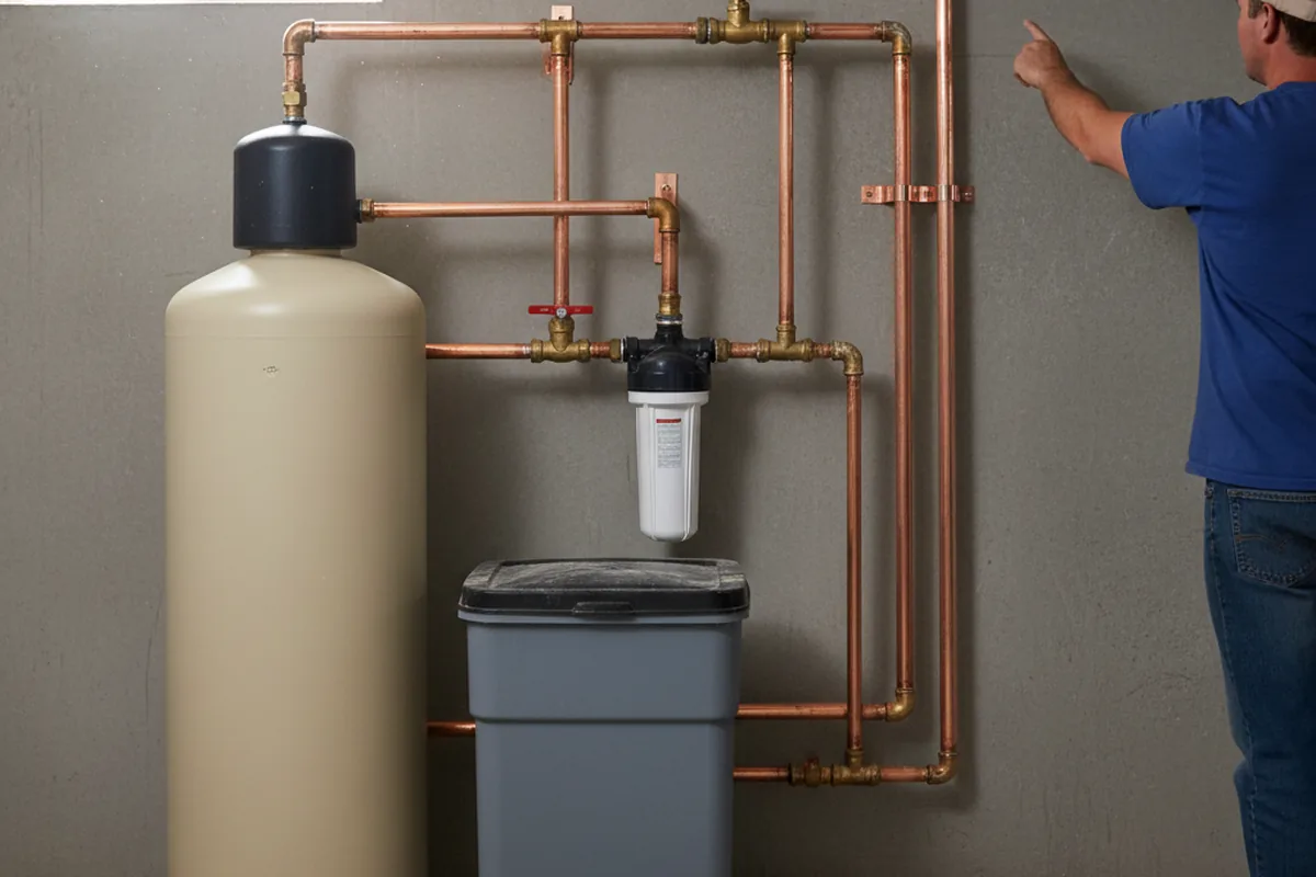 Whole-house water treatment system installed in Morenci